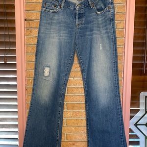 Women's Lucky Brand size 12 Dungarees Jeans